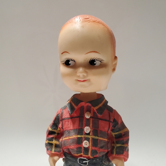 Buddy Lee Bobblehead Lee Dungarees Vintage Adorable - Picture 3 of 7